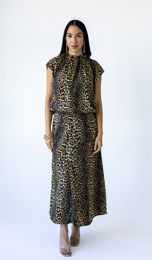Leopard San Skirt