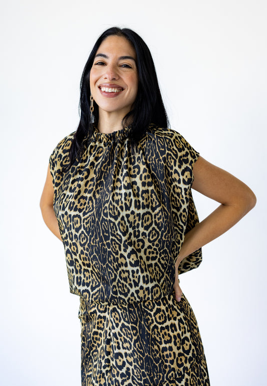 Leopard San Top