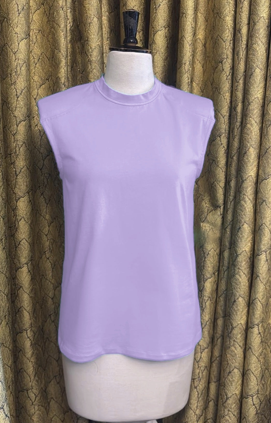 The Alaia Shoulder Pad Top