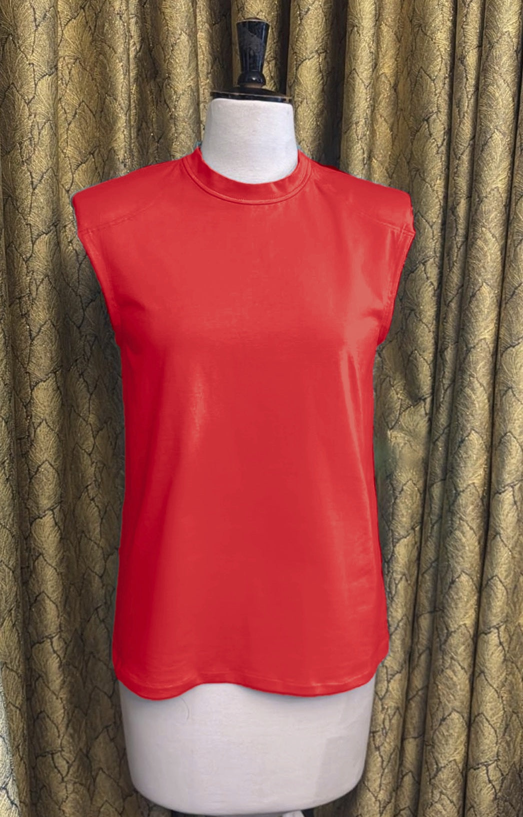The Alaia Shoulder Pad Top